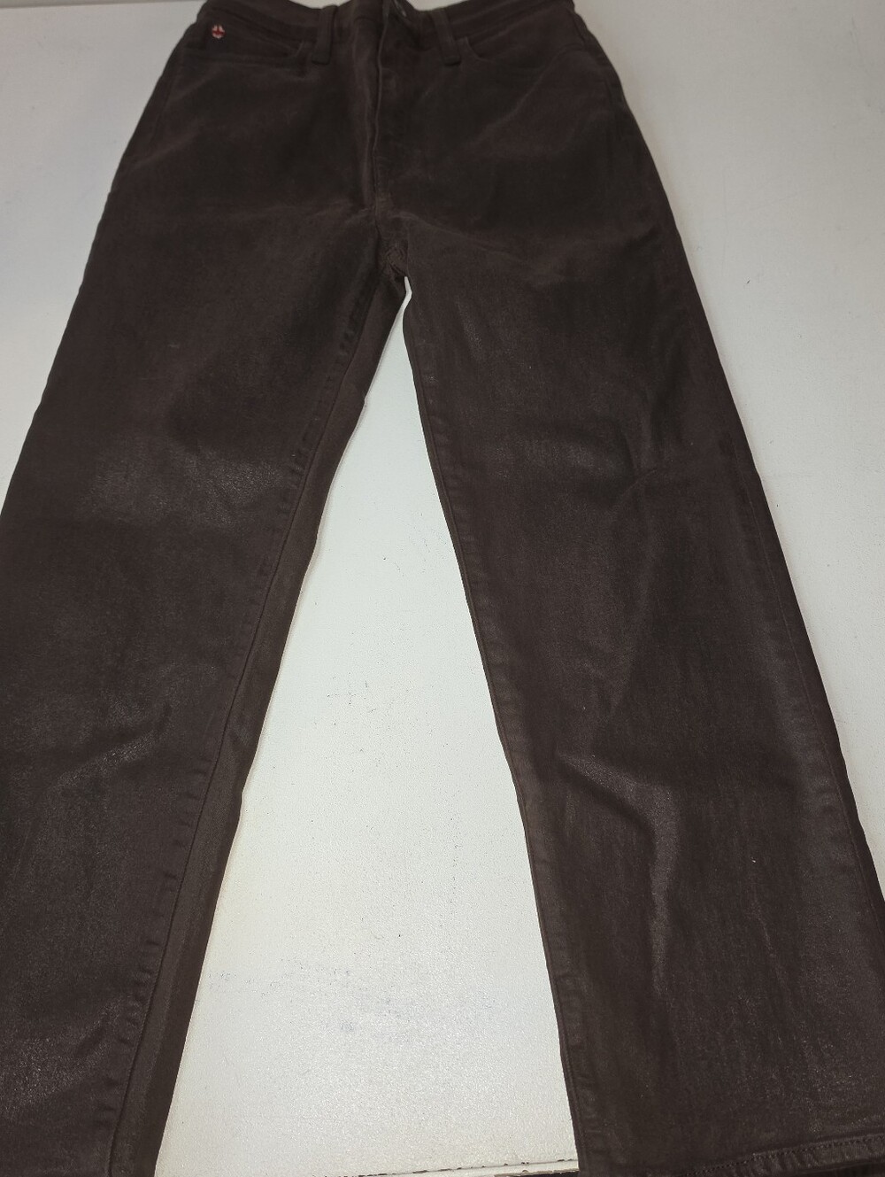 Hudson Jeans Straight Leg Jeans in Brown